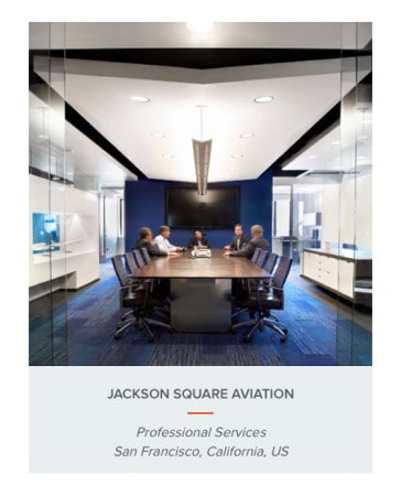 Jackson Square Aviation on Kontor
