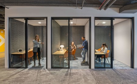 Fennie+ Mehl designs private offices.