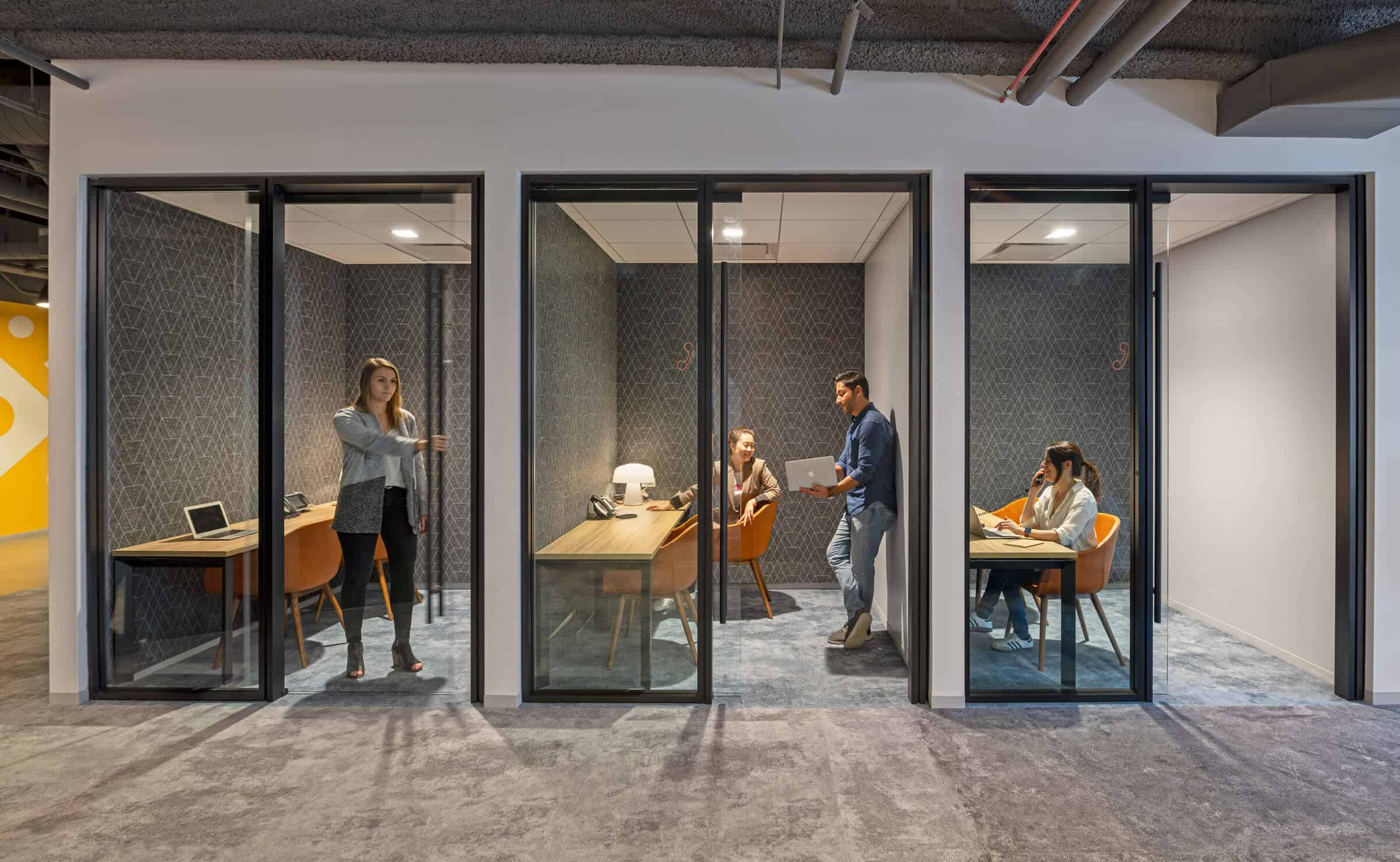Fennie+ Mehl designs private offices.