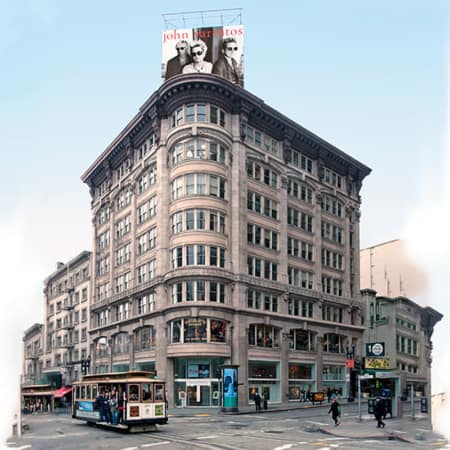 Historic photo of Gunst building 323 Geary Street
